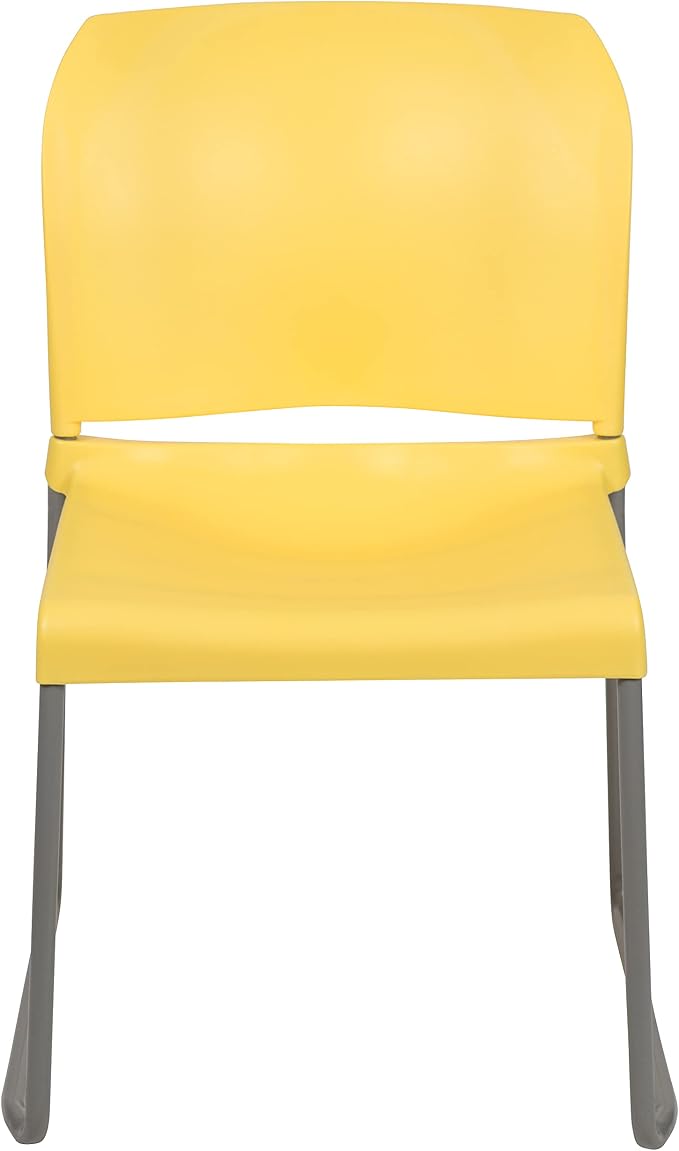 Flash Furniture HERCULES Series 880 lb. Capacity Yellow Full Back Contoured - Image 9