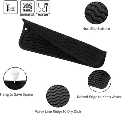 Silicone Dish Drying Mat for Multiple Usage, Easy clean, Eco-friendly, - Image 3