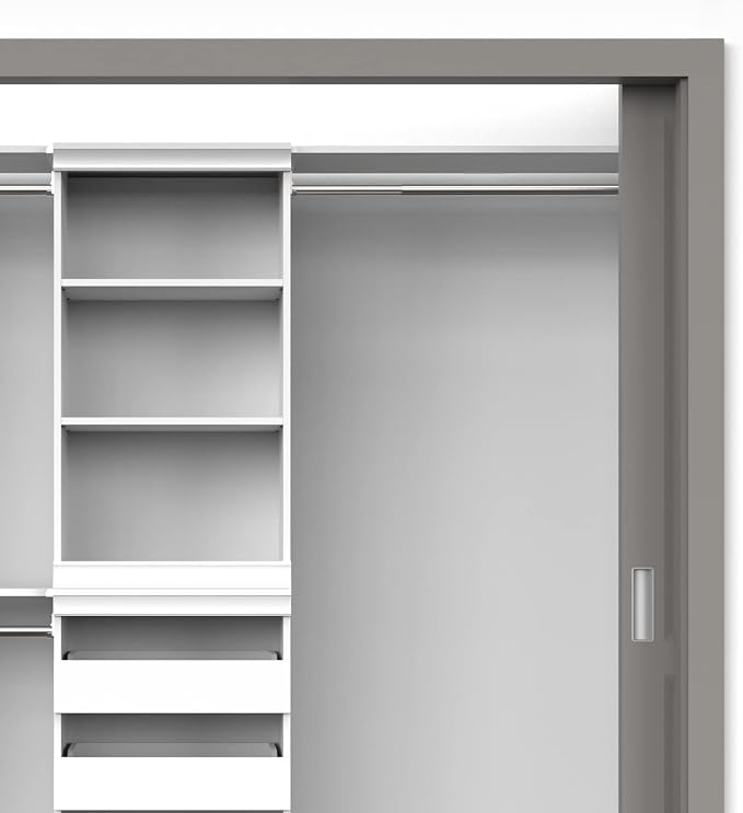 ClosetMaid Modular Closet Collection Shelf and Hang Rod Accessory Kit, 36-Inch - Image 10