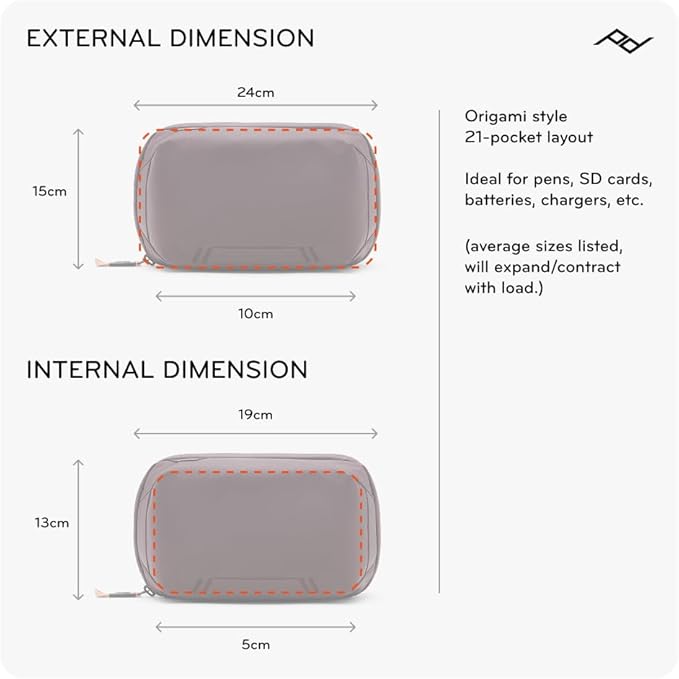 Peak Design Tech Pouch, Electronics Organizer - Image 6