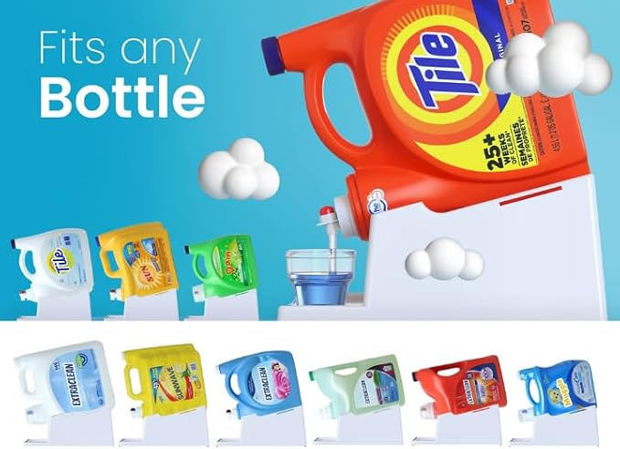 TidyFriend 3 Pack Liquid Laundry Detergent Holder Stand - Image 6