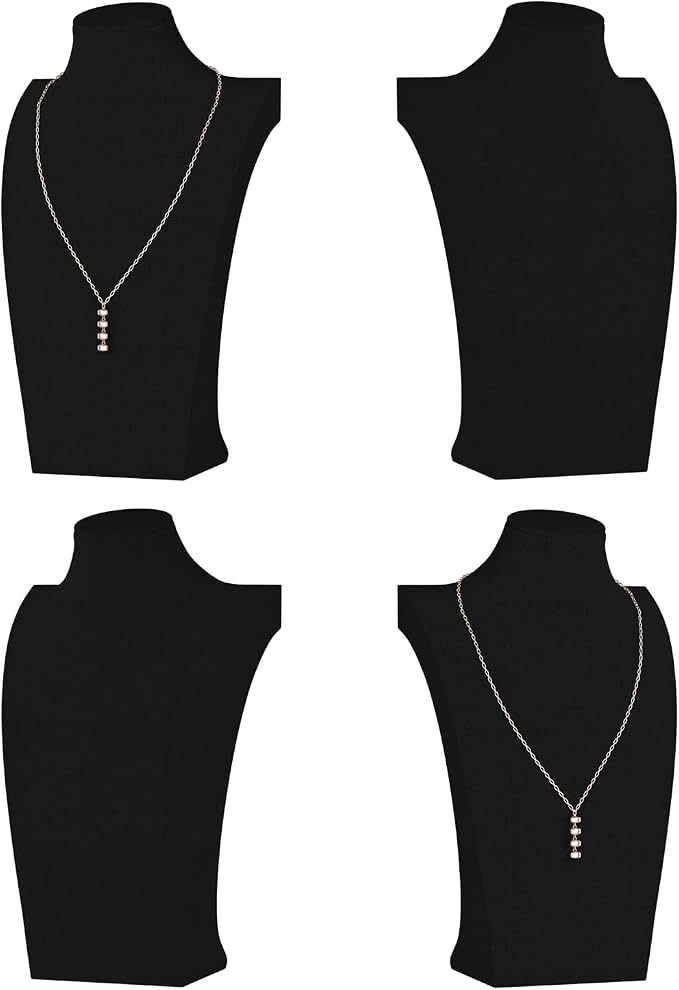 Necklace Bust Display Stand, Necklace Holder, Pendant Chain Necklace Organizer - Image 6