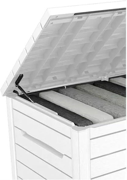 Outdoor Storage Box with Lockable Lid - Image 3
