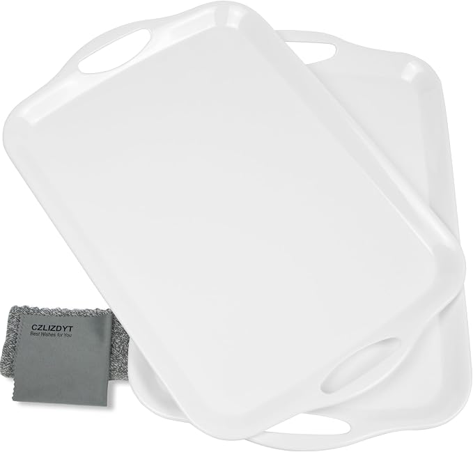 Large Melamine Serving Tray by CZLIADYT