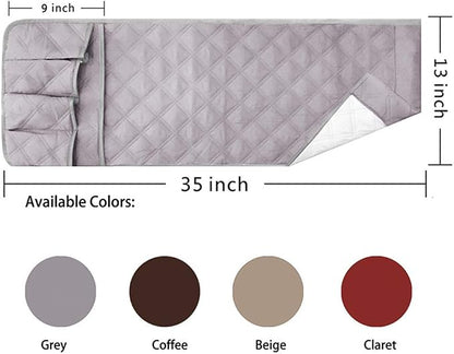 IPENNY Couch Sofa Armrest Organiser Chair TV Remote Holder Bed Storage Pocket - Image 6