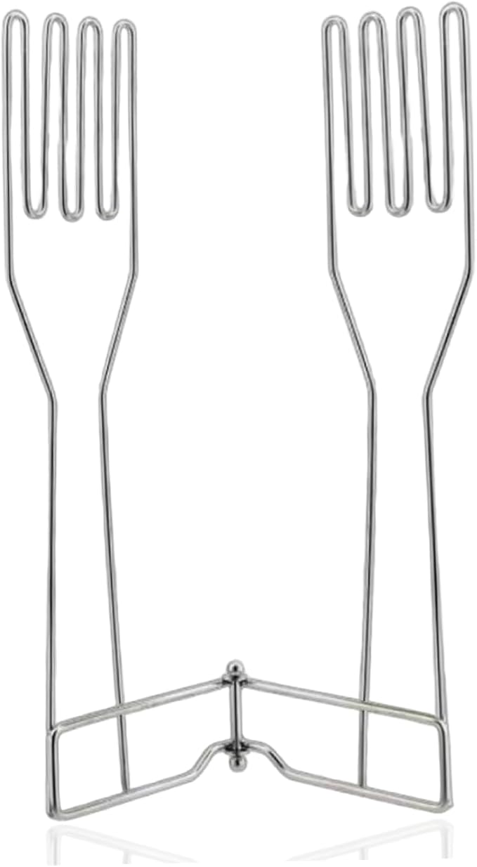 Glove Drying Rack, 14.7 Inch Stainless Steel Vertical Glove Holder, Collapsible - Image 5