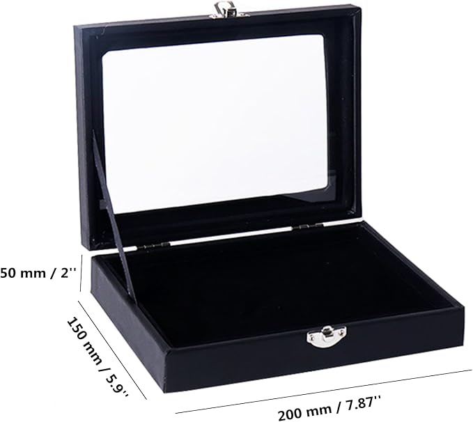 TANG SONG 7.9''x 6'' Brooch Storage Box Lapel Pin Display Case Jewelry - Image 2