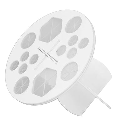 ZJchao Makeup Brush Drying Rack, 14 Holes Paint Brush Drying Holder Make Up - Image 9