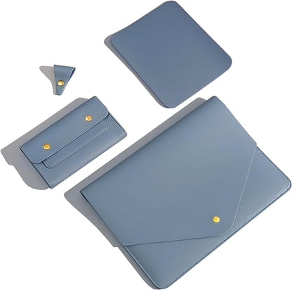 PU Leather Laptop Sleeve 13 Inch Compatible by Unknown