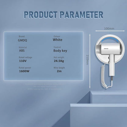 Hotel Wall Mount Hair Dryer for Bathroom - Image 6