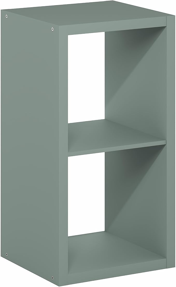 2-Cube Cubicle Bookshelf, Cube Bookcase - Image 4