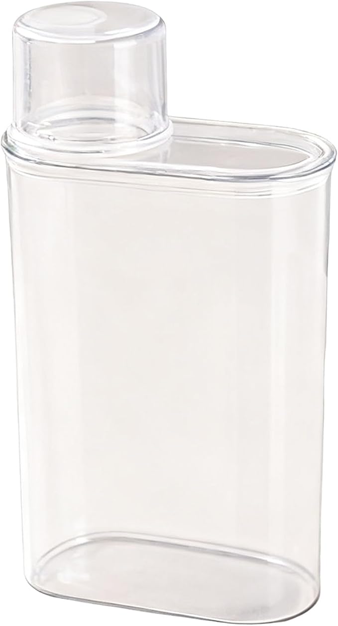 Clear Laundry Detergent Dispenser Container, Double Sealed Storage Tank by Unknown