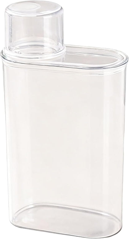 Clear Laundry Detergent Dispenser Container, Double Sealed Storage Tank by Unknown