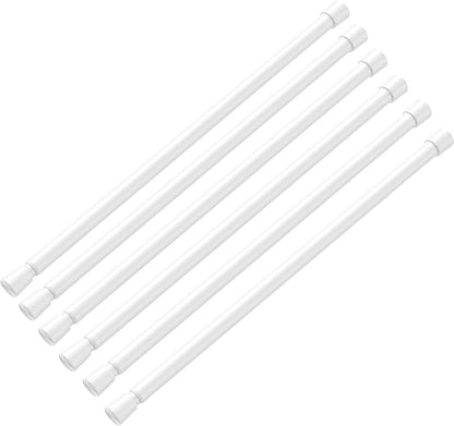 AIZESI Spring Tension Rods Adjustable Tension Curtain Rod Small Tension Rod No by AIZESITENSIONROD