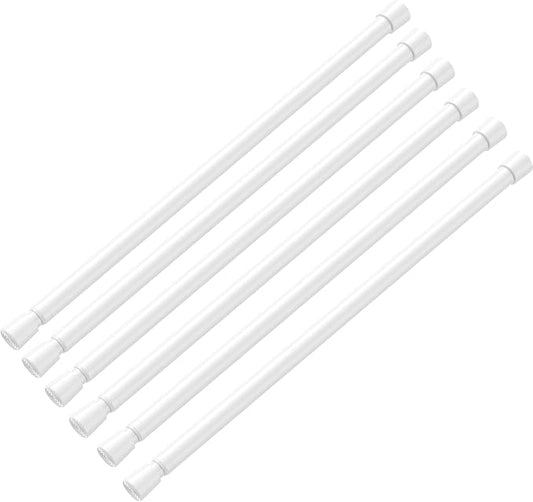 AIZESI Spring Tension Rods Adjustable Tension Curtain Rod Small Tension Rod No by AIZESITENSIONROD