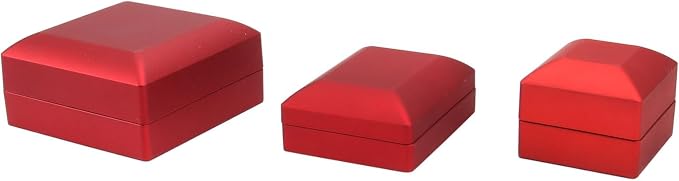 BESPORTBLE 3pcs LED Lighted Jewelry Storage Box by BESPORTBLE