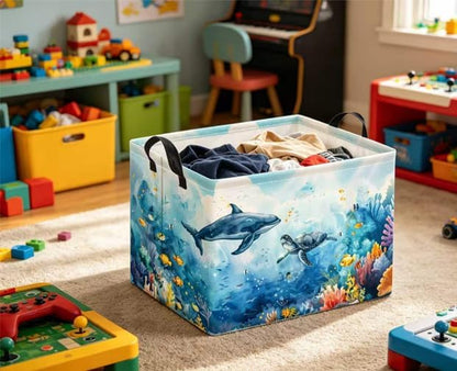 Rectangular Baby Kids Storage Basket - Image 4