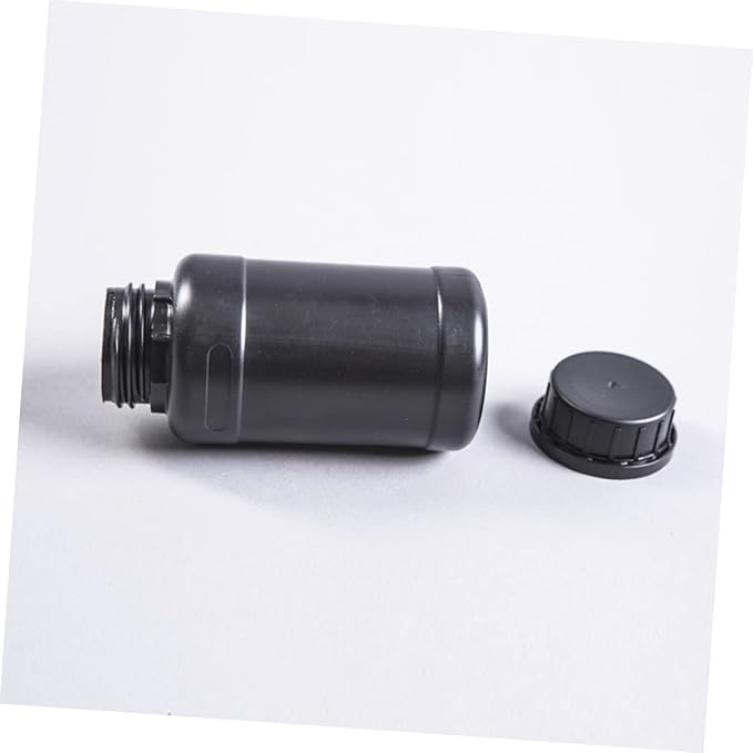 TIDTALEO 8pcs Black Plastic Engineering Bottles - Image 3