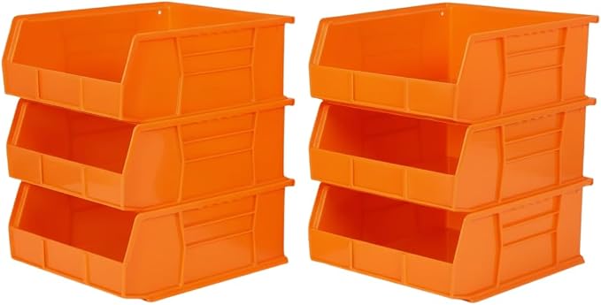 HE HUDSON EXCHANGE 11" x 11" x 5" Plastic Stackable Storage Bin by HudsonExchange