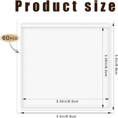 60 Pack Self Adhesive Pockets, Bin Labels - Image 2