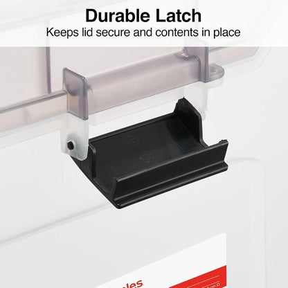 STAPLES File Box File Portable Tote, Letter Size - Image 3