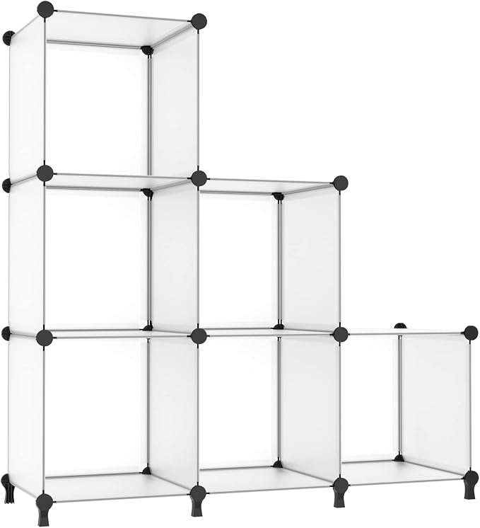 AWTATOS Closet Organizer 6 Cube Closet Storage Shelves DIY Stackable Clothes by AWTATOS