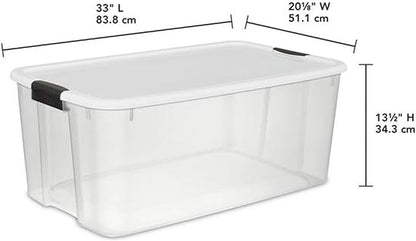 Sterilite 8-Pack Ultra Latching Box, Storage Bins - Image 2