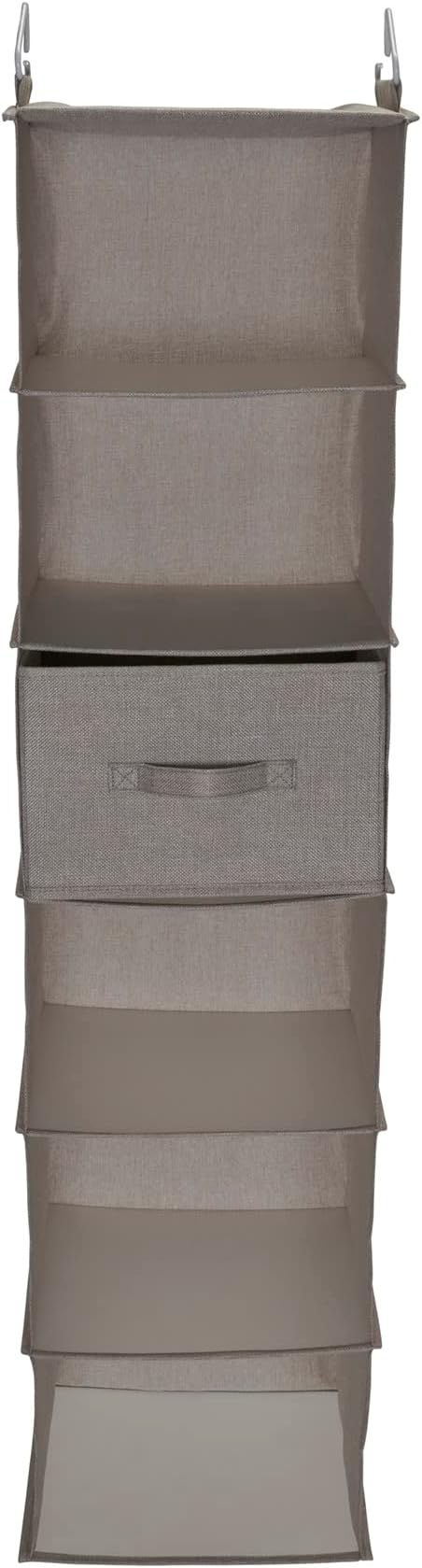 Household Essentials 6 Shelf Hanging Closet Organizer, Hanging Closet Shelf - Image 5