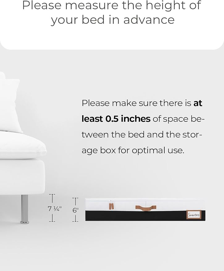 StorageWorks Large Under Bed Storage Containers - Image 3