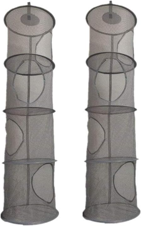 Leoyoubei 2 Pack Foldable Hanging Basket Organize The Suspension of Storage by Leoyoubei