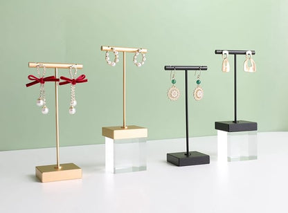 GemeShou 2pcs metal earring holder, mini hangers - Image 7