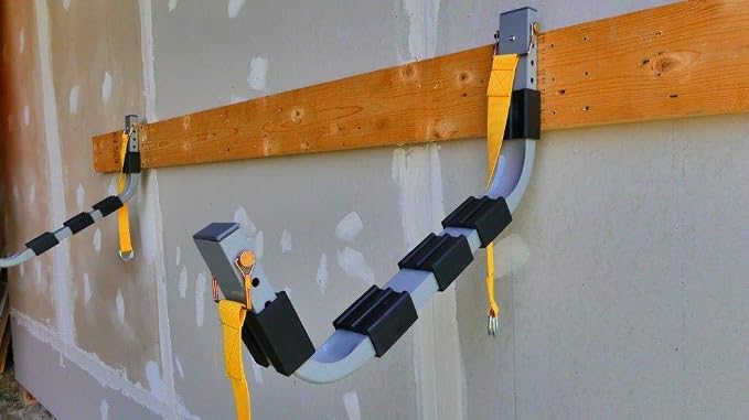 Tech Team #765 Heavy-Duty Kayak Storage Hooks – 200 lb Wall Mount Rack - Image 2
