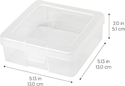 IRIS USA Pencil Case Boxes, |Made in USA|, Plastic Bead Organizing Containers - Image 2