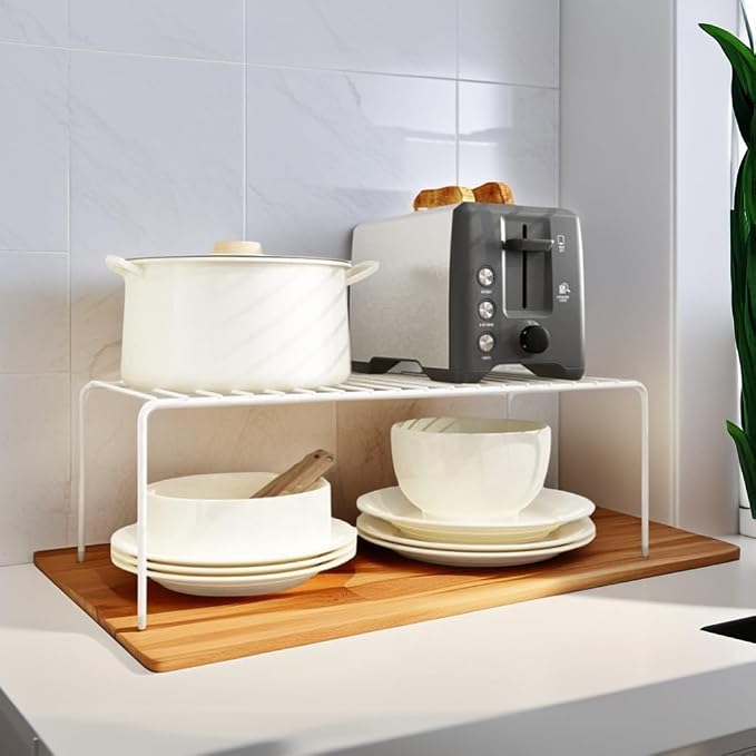 iPEGTOP Kitchen Cabinet Storage Shelf Rack - Image 2