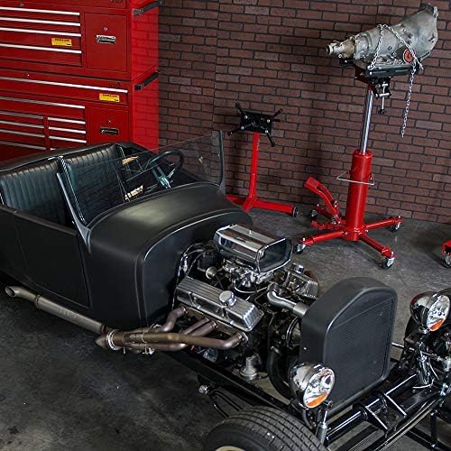 Big RED Steel Rotating Engine Stand - Image 5