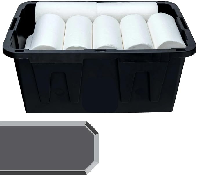 Large Storage Bin 27 Gallon Plastic Storage Container - Image 8