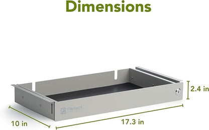 PERFECT POSTURE Max Under Desk Storage Drawer – Large Desk Drawer - Image 3