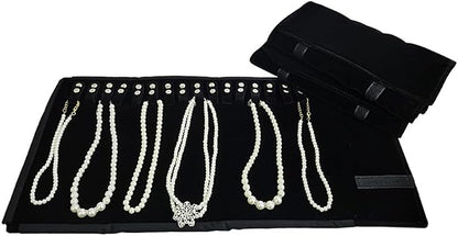 Velet Travel Jewelry Case Roll Bag Organizer - Image 2