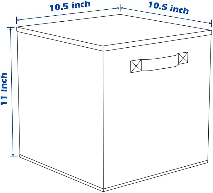 ShellKingdom Foldable Fabric Storage Cubes And Cloth Organizer Drawer - Image 8