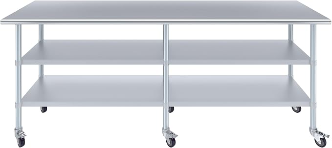 AmGood Stainless Steel Work Table - Image 2