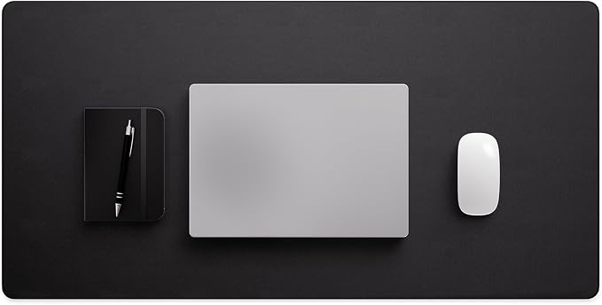 Jotsome Leather Desk Pad Mat, Non-Slip Desk Blotter Pad - Image 2