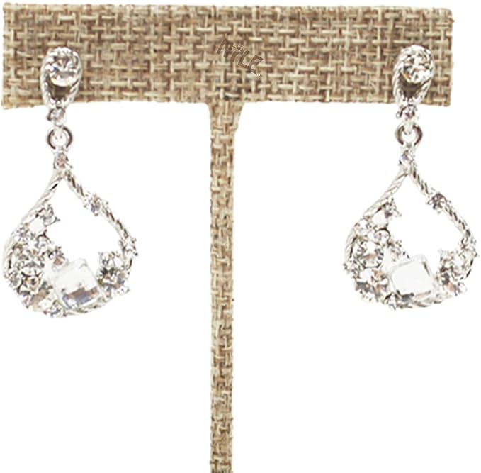 Ikee Design 6Pcs Set Linen Earring T Stand Display Set, Jewelry Display Stand - Image 4