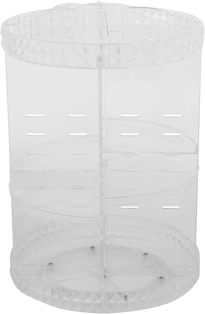 Rotating Makeup Organizer, 360° Rotating Storage, 3 Layer Adjustable Makeup - Image 7