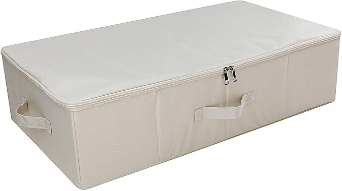 Folding Underbed Shoes Clothes Storage Organizer Basket by iwillCREATEPRO