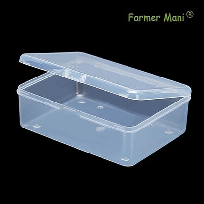 2 Pcs Small Plastic Storage Containers Box - Image 5