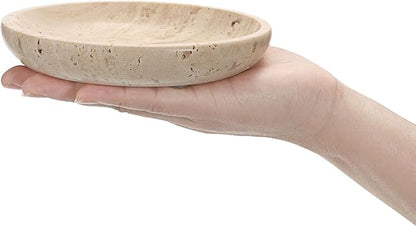 Hipiwe Small Key Bowl for Entryway, 5.5" Round Decorative Ring Holder Dish - Image 4