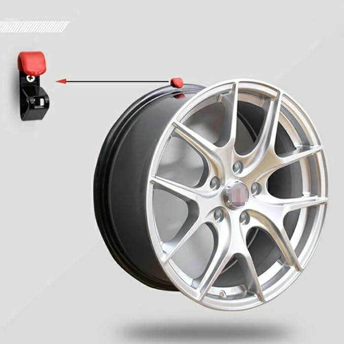 Alloy Rim Display Hanging Hooks, Metal Wheel RimHooks - Image 8