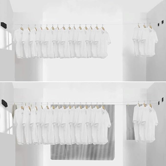 BESy Retractable Clothesline ABS case+Aluminum Dryer - Image 4