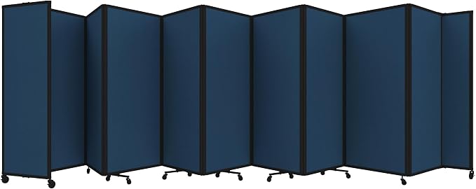 Versare Room Divider 360 Portable Wall Partition | Folding Panels | Large by VERSARE