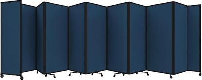 Versare Room Divider 360 Portable Wall Partition | Folding Panels | Large by VERSARE